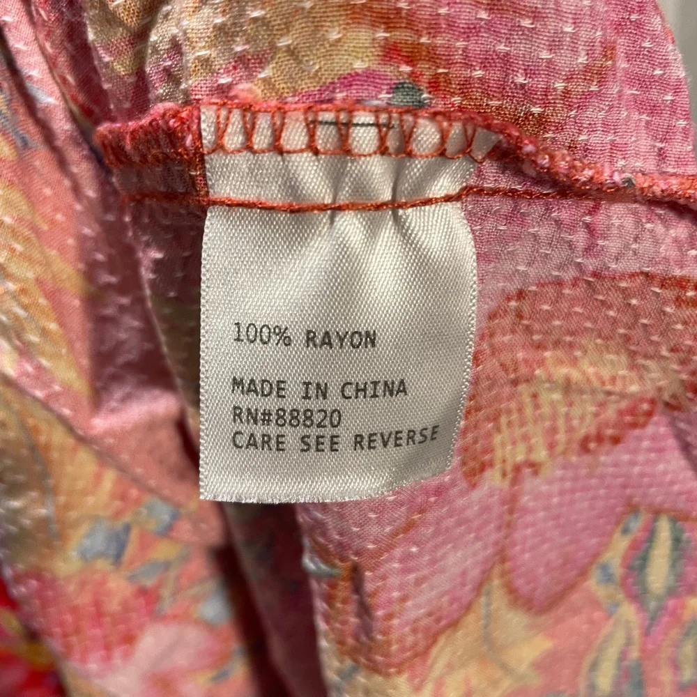 RACHEL Rachel Roy Red Floral Maxi Skirt - Picture 4 of 4